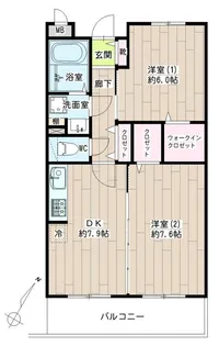 神奈川県横浜市鶴見区鶴見中央3【マンション】の間取り