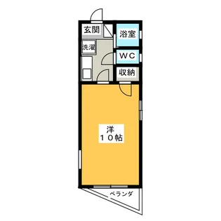 第2クリスタル【2階】の間取り
