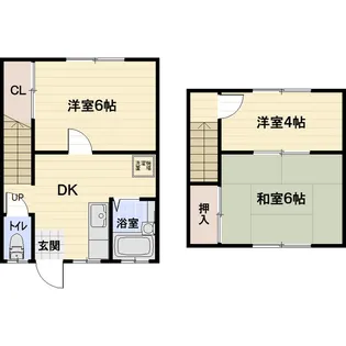 松金住宅の間取り