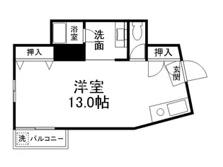 CUBE31【2階】の間取り