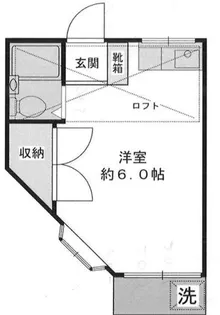 SKハイツ【2階】の間取り