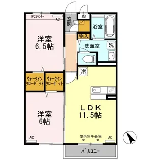 プリマベーラ【3階】の間取り