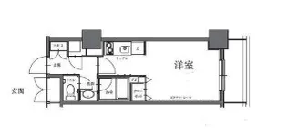 HF駒沢公園レジデンスTOWER【5階】の間取り