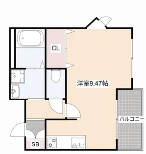 銀杏ホール【3階】の間取り