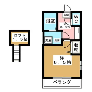アネックス【2階】の間取り