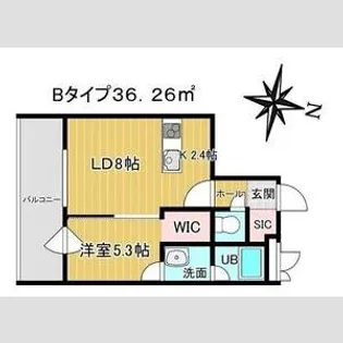 DOMAIN23【1階】の間取り