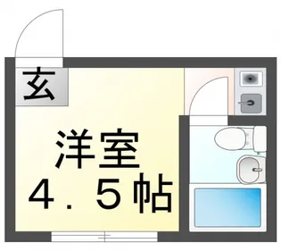 メゾン千里山【5階】の間取り