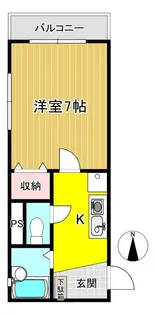 ウィン・ロイヤルプラザ加藤学園前【4階】の間取り