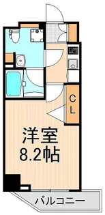 メインステージ上野松が谷【2階】の間取り