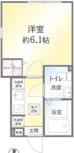 アザーレターコイズ府中本町B棟 B【2階】の間取り
