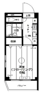 イーストシティタワーズ【4階】の間取り