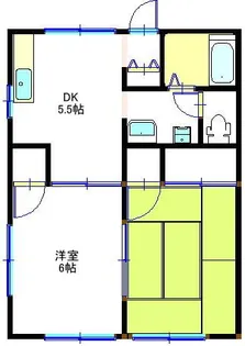 サンリッツ【1階】の間取り