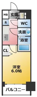 プレサンス桜山駅前アフォード【2階】の間取り