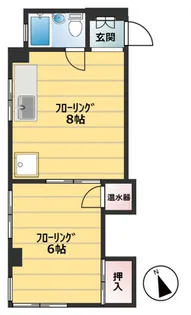 マンションふき【3階】の間取り