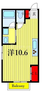 ステージ蓮【2階】の間取り