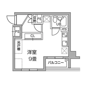 ティーズ ガーデン稲城【4階】の間取り