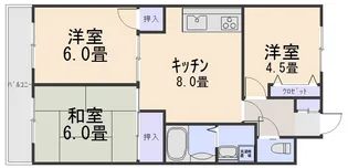 フィールドビレッジ【1階】の間取り