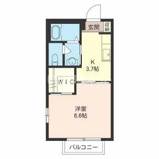 コンフォール【2階】の間取り