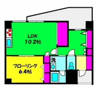 メゾンノザワ【5階】の間取り