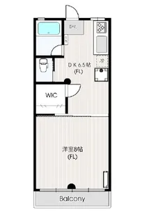 スターハイツアマノ【3階】の間取り