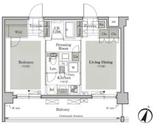 パークキューブ西ヶ原ステージ【5階】の間取り