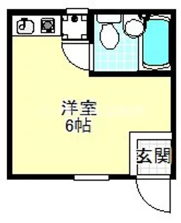 多田北野田マンション【2階】の間取り