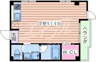 第2サカエマンション【3階】の間取り