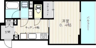 ジュヌ メナージュ【1階】の間取り