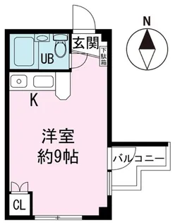 勝呂ビル【4階】の間取り