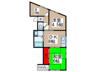 ラ・フィナ-ト【3階】の間取り