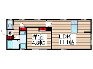 Livixia清川【5階】の間取り