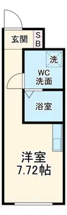ディスティーノ野一色【1階】の間取り