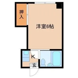 コーポ台原A【2階】の間取り