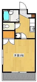 ロフティ三軒町(BK)【1階】の間取り