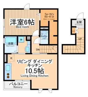 フロレスタ【2階】の間取り