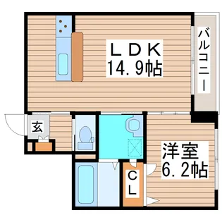 R-Gracia榴ヶ岡【2階】の間取り
