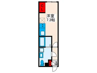 ピースフルパレス田端【1階】の間取り