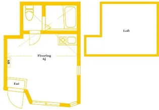 ユナイトハマーエスキベル【1階】の間取り