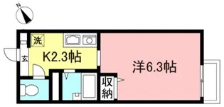 ジュネス【1階】の間取り