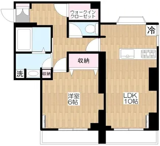 第二力蔵ビル【4階】の間取り