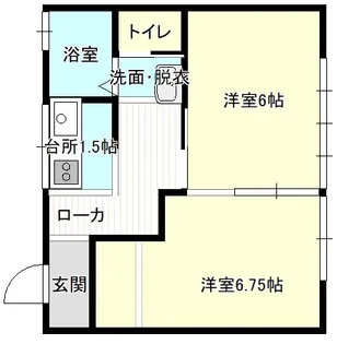 カーサイル・ソーレ【2階】の間取り