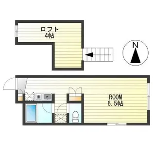 HI-CUBE【1階】の間取り