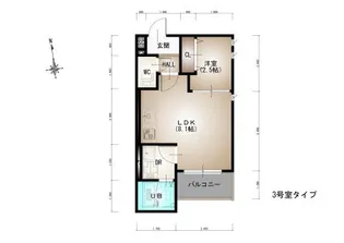 REGALEST-S 五日市中央【1階】の間取り