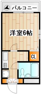 ベルコート104【2階】の間取り