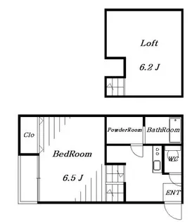 ピノヴィラージュ【2階】の間取り