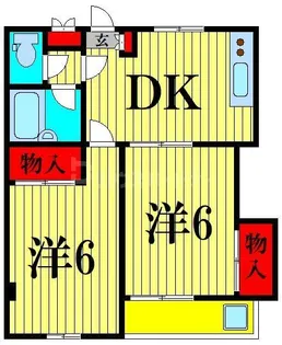 コーポ綾和【2階】の間取り