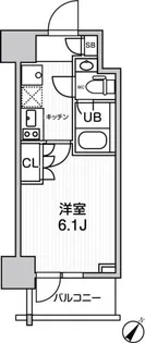 JMF 北品川【4階】の間取り