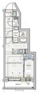 MAXIV川崎WEST DUE【5階】の間取り