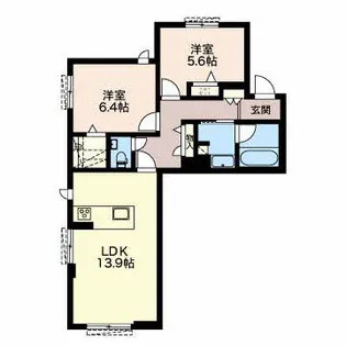 PUER ET PUELLA【1階】の間取り