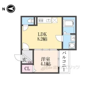 グランロイヤル【2階】の間取り